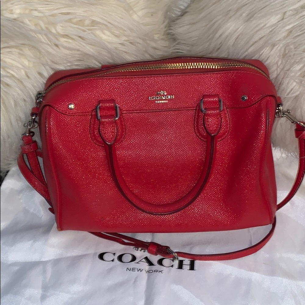 Coach Purse Red